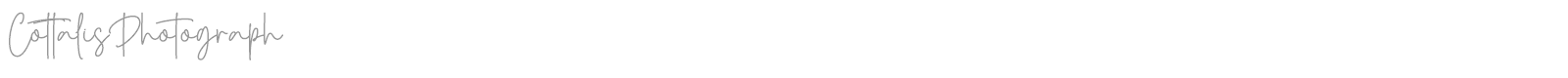 Cottalis Photograph font preview